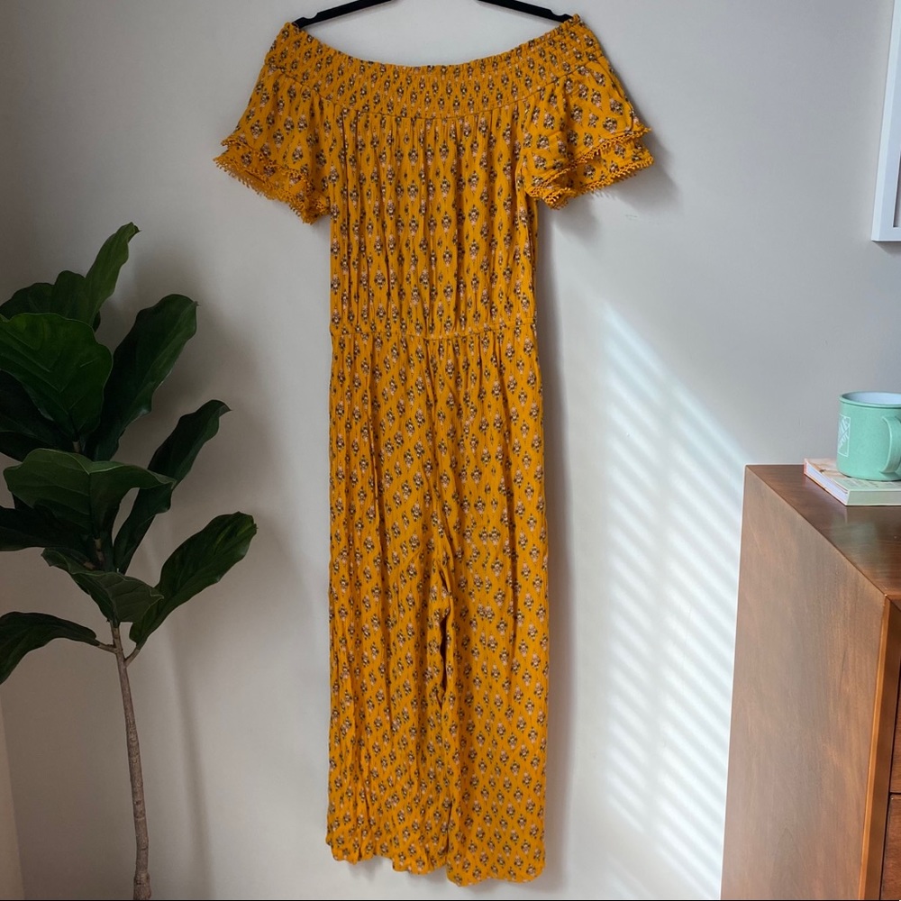 Off Shoulder Boho Romper